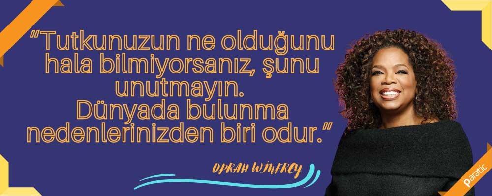 Oprah Winfrey BaşarI Sözü