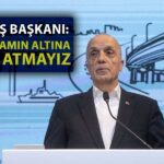 TÜRK-İŞ Başkanı Toplantı Sonrası Asgari Ücret Tekliflerini Açıkladı