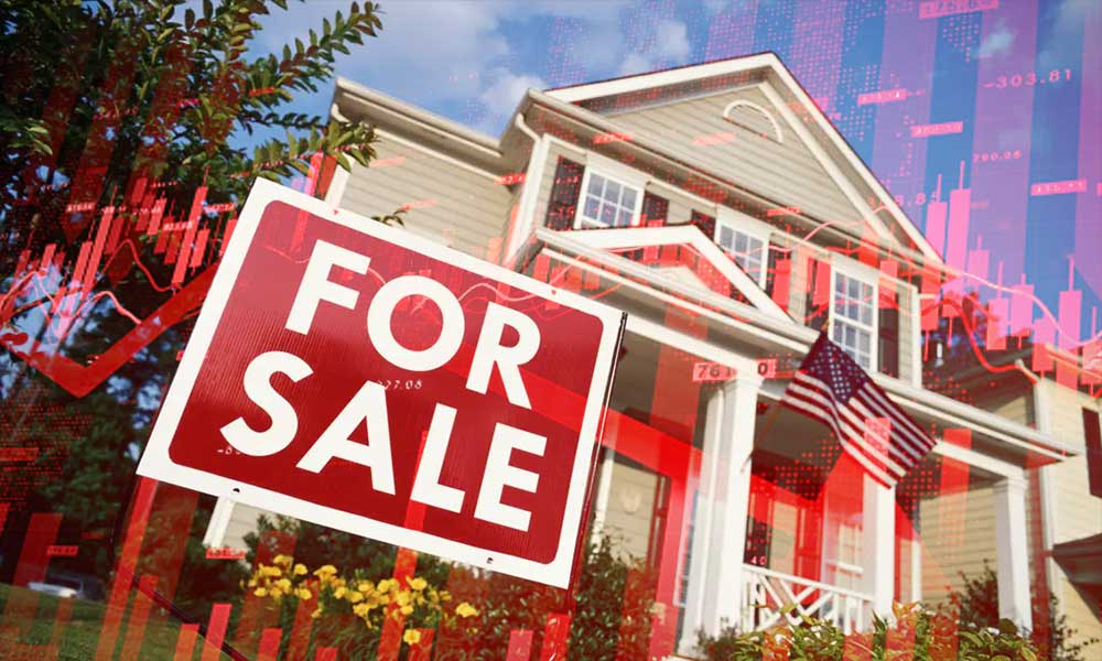 ABD’de Konut Satışları Ocak 2022’den Bu Yana Düşüyor