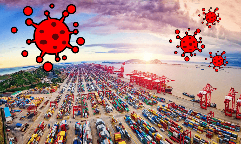 Çin’de Vakalar Arttıkça Limanlardaki Sıkıntı Büyüyor