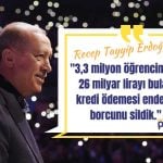 Erdoğan: İstiklal Marşı’mızda Tarif Edilen Gençliktir