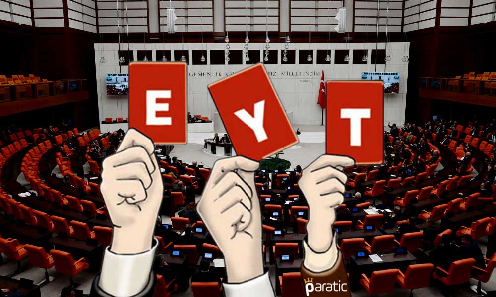 EYT Yasasında Vekiller Kendileri için Özel Düzenleme İstiyor