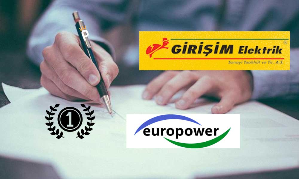 Girişim Elektrik/Europower İhalede Verdiği Teklifle Birinci Oldu