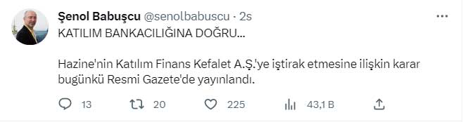 Şenol Babuşcu Twitter
