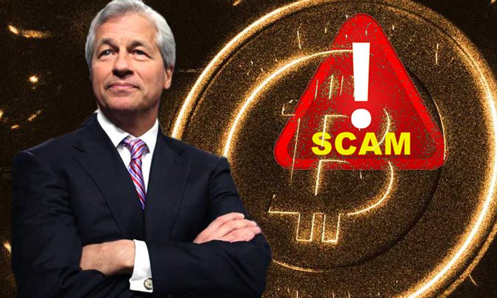 JPMorgan CEO’su Bitcoin için Merkeziyetsiz Dolandırıcılık Yakıştırması Yaptı