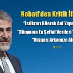 Nebati’den Fiyat İstikrarı Açıklaması: Bilerek Ani Yapmıyoruz