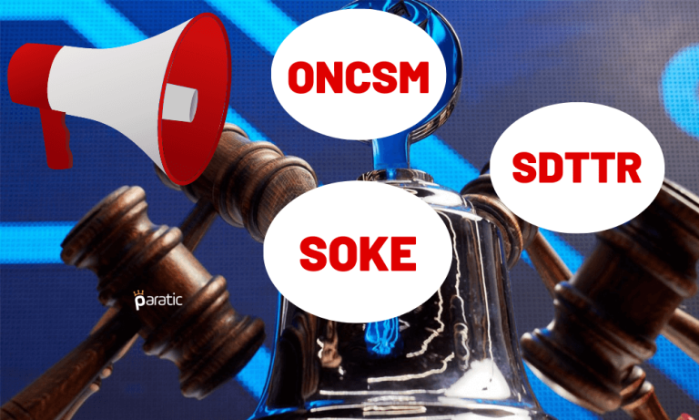 ONCSM ve SDDTR İşlemlere, SOKE Talep Toplamaya Başlıyor