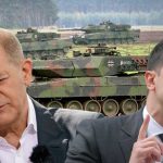 Tank Sevkiyatı Kararı Sonrası Scholz ve Zelenski Görüştü