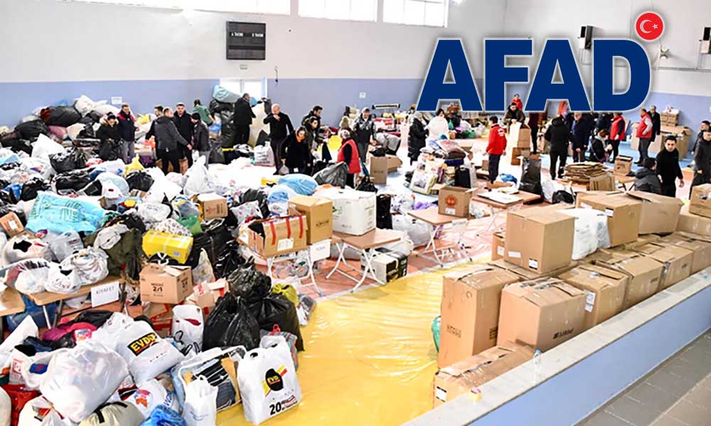 AFAD Deprem Bölgesi için Öncelikli İhtiyaç Listesini Paylaştı
