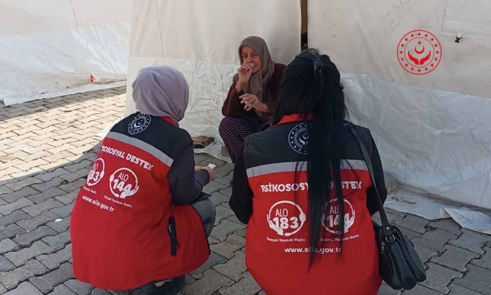 Bakanlık: Afetzedelere Psikososyal Destek Sağlanmaya Devam Ediliyor