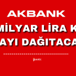 Akbank Hisse Başına 1,55 TL Temettü Dağıtacak