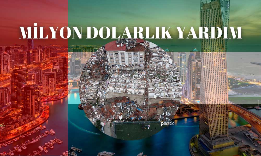 BAE’den Depremzedelere Milyon Dolarlık Bağış