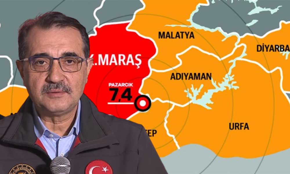 Bakan Dönmez’den Deprem Bölgelerine Yönelik Doğal Gaz ve Elektrik Açıklaması