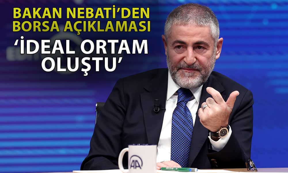 Bakan Nebati Borsadaki Düşüşü ve Enflasyon Rakamlarını Değerlendirdi