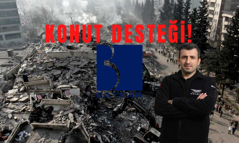 Baykar’dan Depremzedelere 1000 Konut Desteği