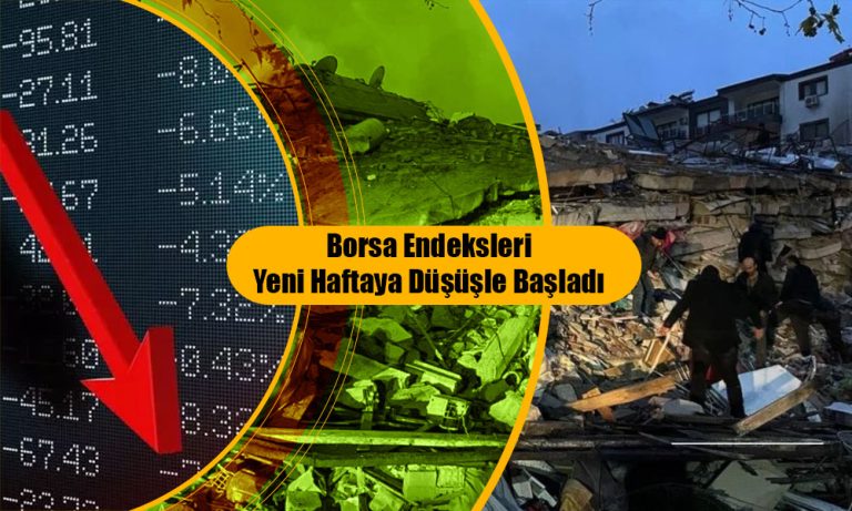 Borsa İstanbul Depremin Etkisiyle Günü Negatif Kapattı!