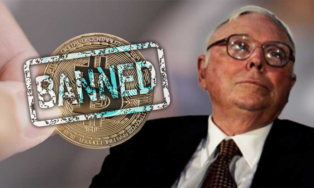 Charlie Munger ABD Hükümetine Kriptoyu Yasaklama Çağrısında Bulundu