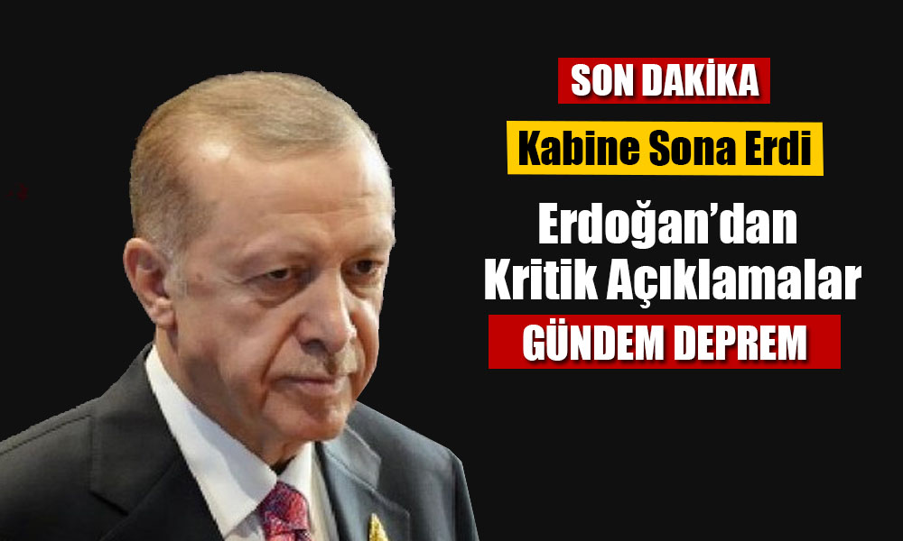 Erdoğan: 30 Bin Konutun İnşasına Hemen Başlıyoruz