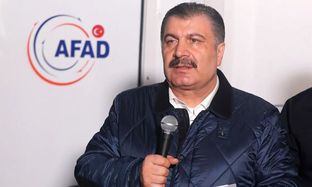 Bakan Koca Deprem Bölgesinde Sağlıkla İlgili Verileri Paylaştı