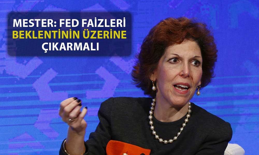 FED Yetkilisi Mester Enflasyonu Resesyona Girmeden Düşürmeyi Umuyor