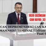 Fuat Oktay’dan Deprem Açıklaması: OHAL Kararı Meclis’te