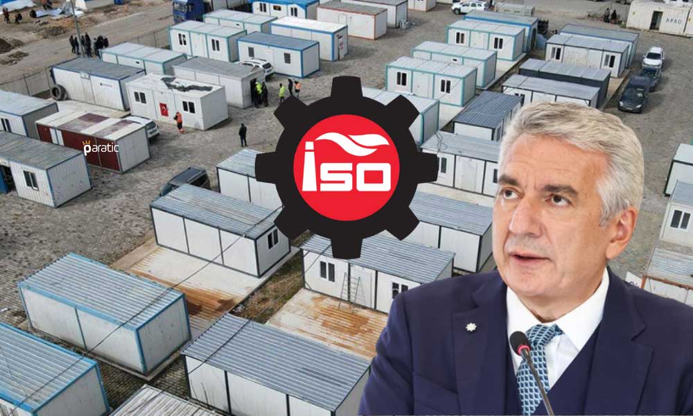 İSO’dan Deprem Bölgesine 1000 Konteynerlik Yaşam Kent