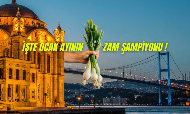 İstanbul’da Doğal Gaz Fiyatı Düşerken Yeşil Soğanın Arttı