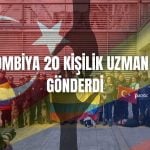 Kolombiya Deprem Bölgesine Destek için Harekete Geçti