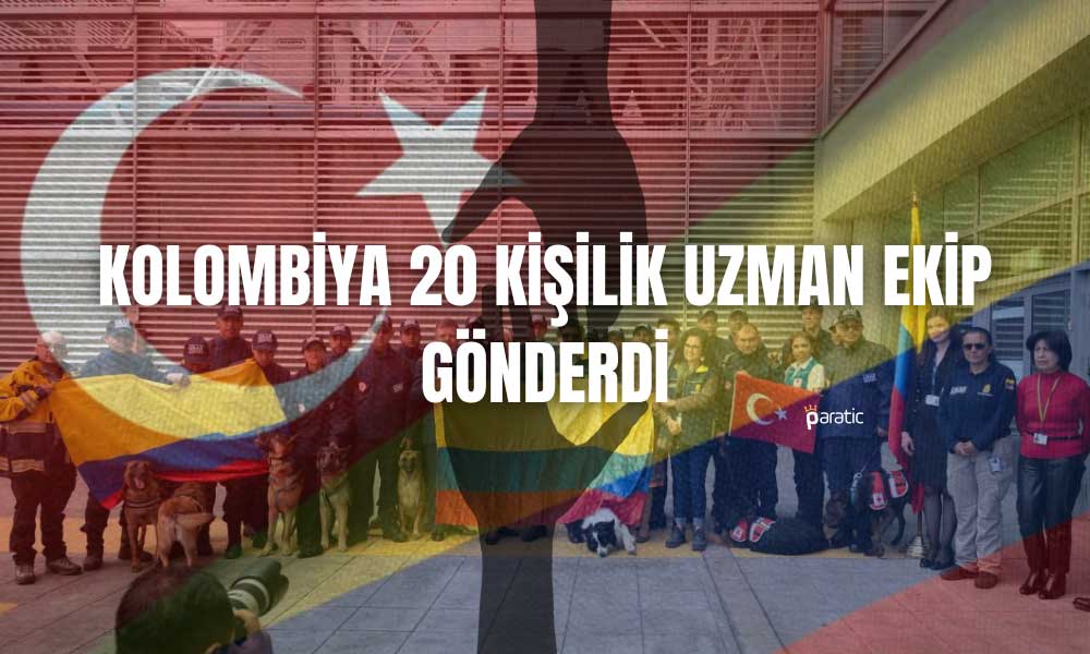 Kolombiya Deprem Bölgesine Destek için Harekete Geçti