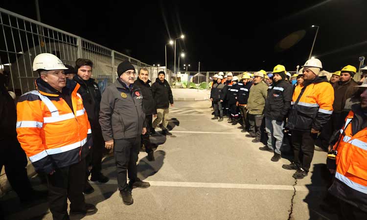 'Madenciler Sahada Gönüllü Görev Aldı'