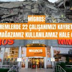 Migros’un Deprem Bilançosu KAP Tarafından Açıklandı