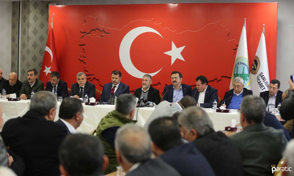 Nebati Deprem Bölgesinde İş Dünyasıyla Buluştu