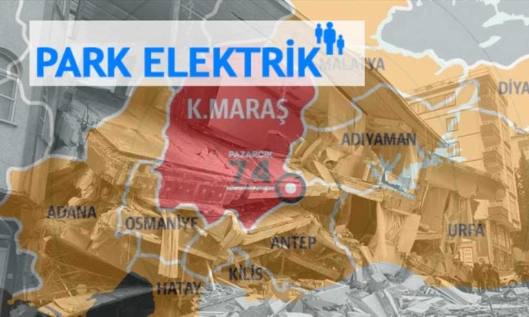 Park Elektrik’ten Deprem Bölgelerine Yardım