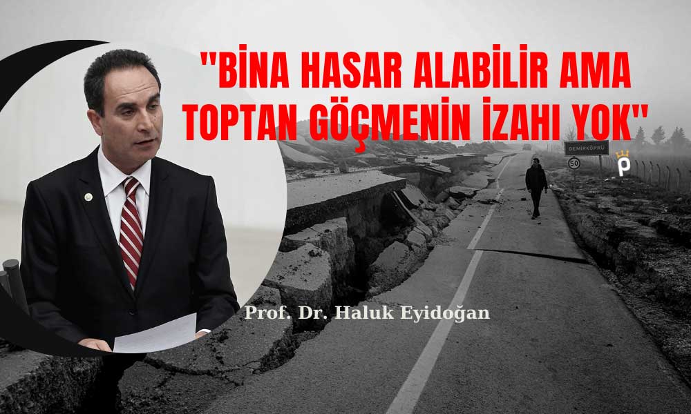 Profesör 550 Fay Hattını İşaret Etti: Toptan Göçmenin İzahı Yok