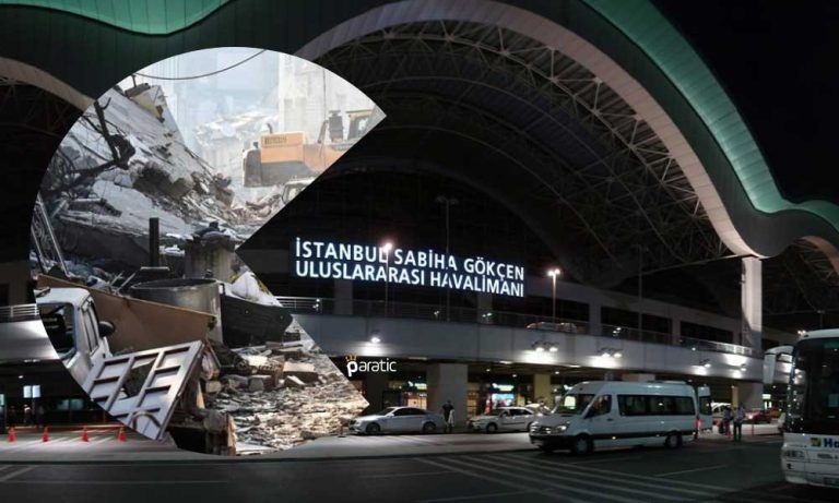 Sabiha Gökçen Havalimanı’ndan Depremzedelere Büyük Destek