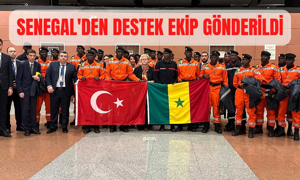 Senegal’den Afet Bölgesine 30 Kişilik Ekip Desteği