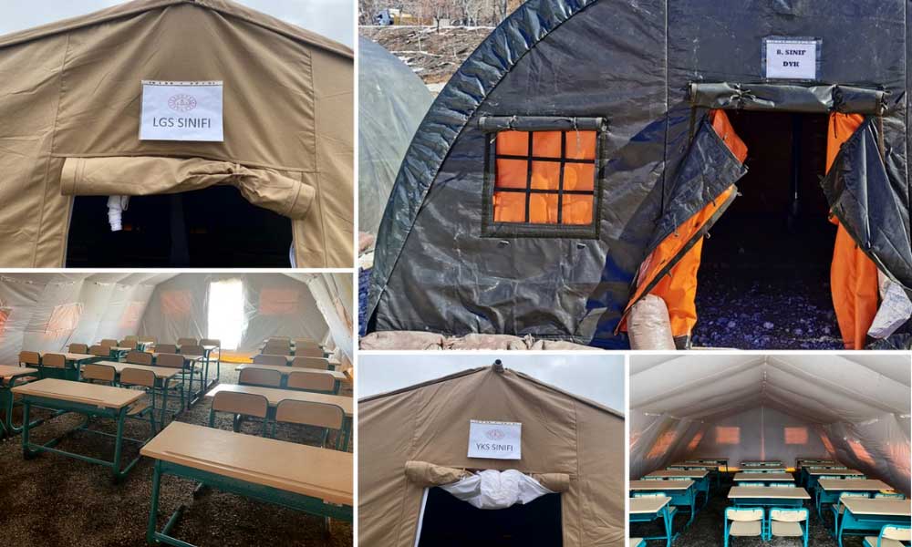 Sınava Girecek Depremzede Öğrenciler için Özel Kurslar Başlıyor