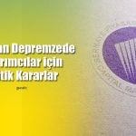 SPK, Depremzede Yatırımcılar için Aldığı Kararları Duyurdu