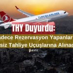 THY, Hatay Havalimanı’nda Ücretsiz Uçuşlara Başladı