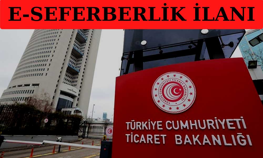 Ticaret Bakanlığı’ndan Yeni Deprem Hamlesi: e-Seferberlik