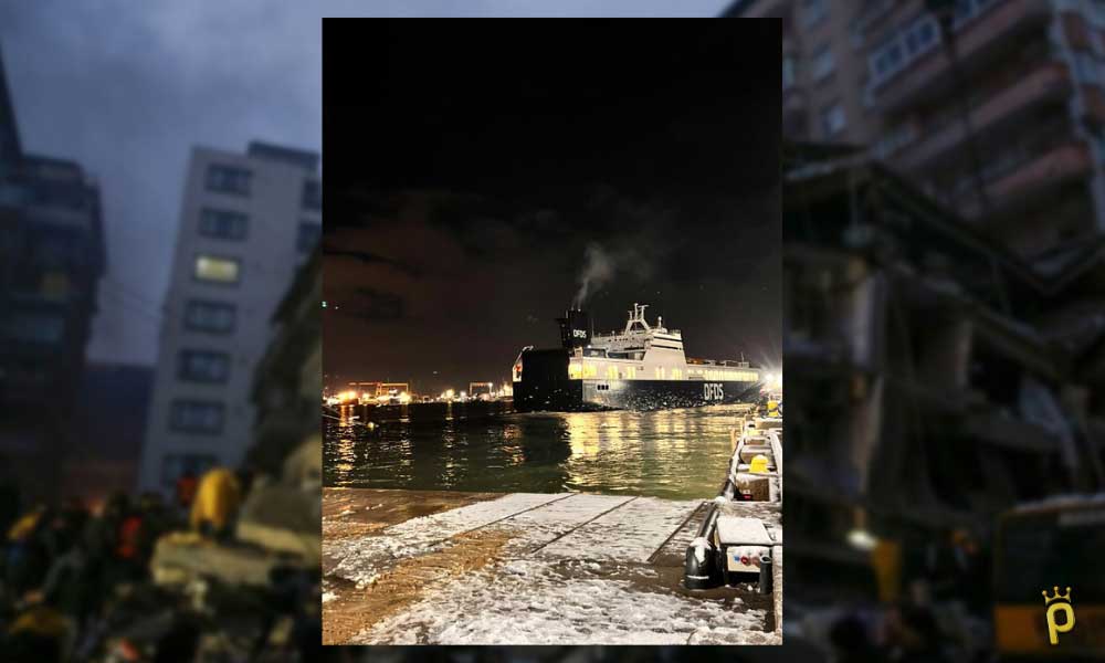 Yardım Malzemesi Taşıyan Gemiler Yarın İskenderun’da