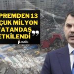 Bakan Kurum: Yardım Süreci Hızlanacak