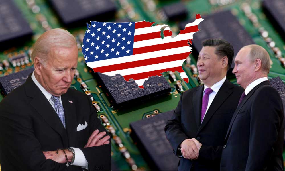 ABD’den Çin ve Rusya’ya Milyar Dolarlık Çip Finansmanı Engeli