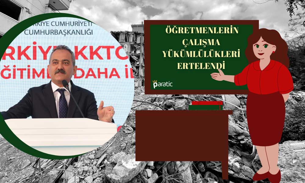 Bakan Özer’den Öğretmenlere 1 Yıl Erteleme Kararı