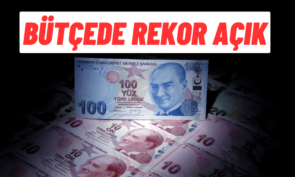 Bütçe, Vergi Gelirlerindeki Düşüşle Rekor Açık Verdi