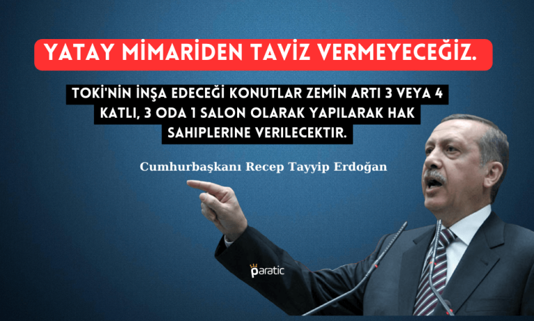 Cumhurbaşkanı Erdoğan: Yatay Mimariden Taviz Vermeyeceğiz