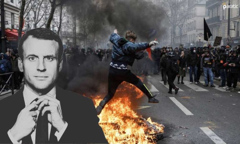 Fransa Protestolarla Sarsılırken Macron, Çin’e Gidiyor
