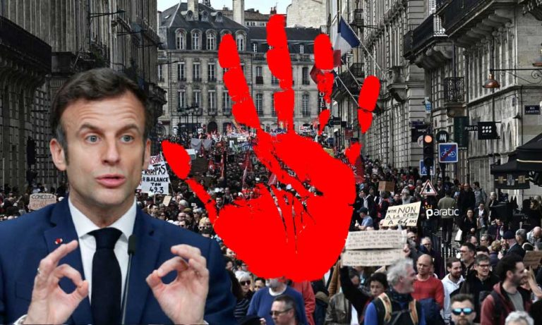 Fransız Sendikalardan Macron’a Dur Çağrısı