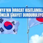 Güney Kore’den Japonya Şikayeti için Geri Adım Geldi