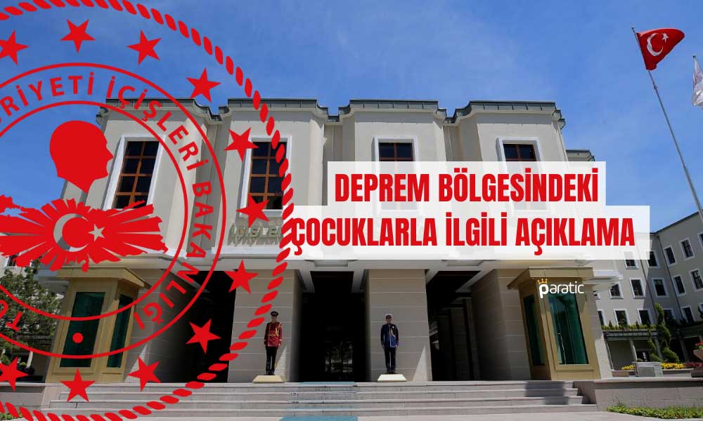 İçişleri Bakanlığı Çocuk Kaçırma İddialarını Aydınlattı